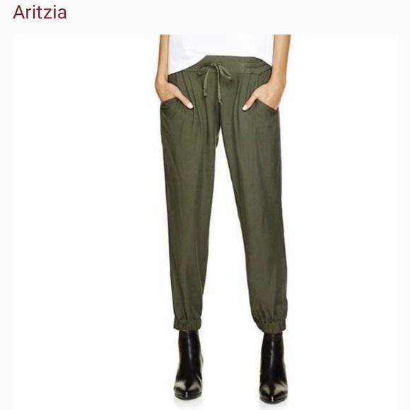 Talula Pants - Aritzia Talula Army Green Pants